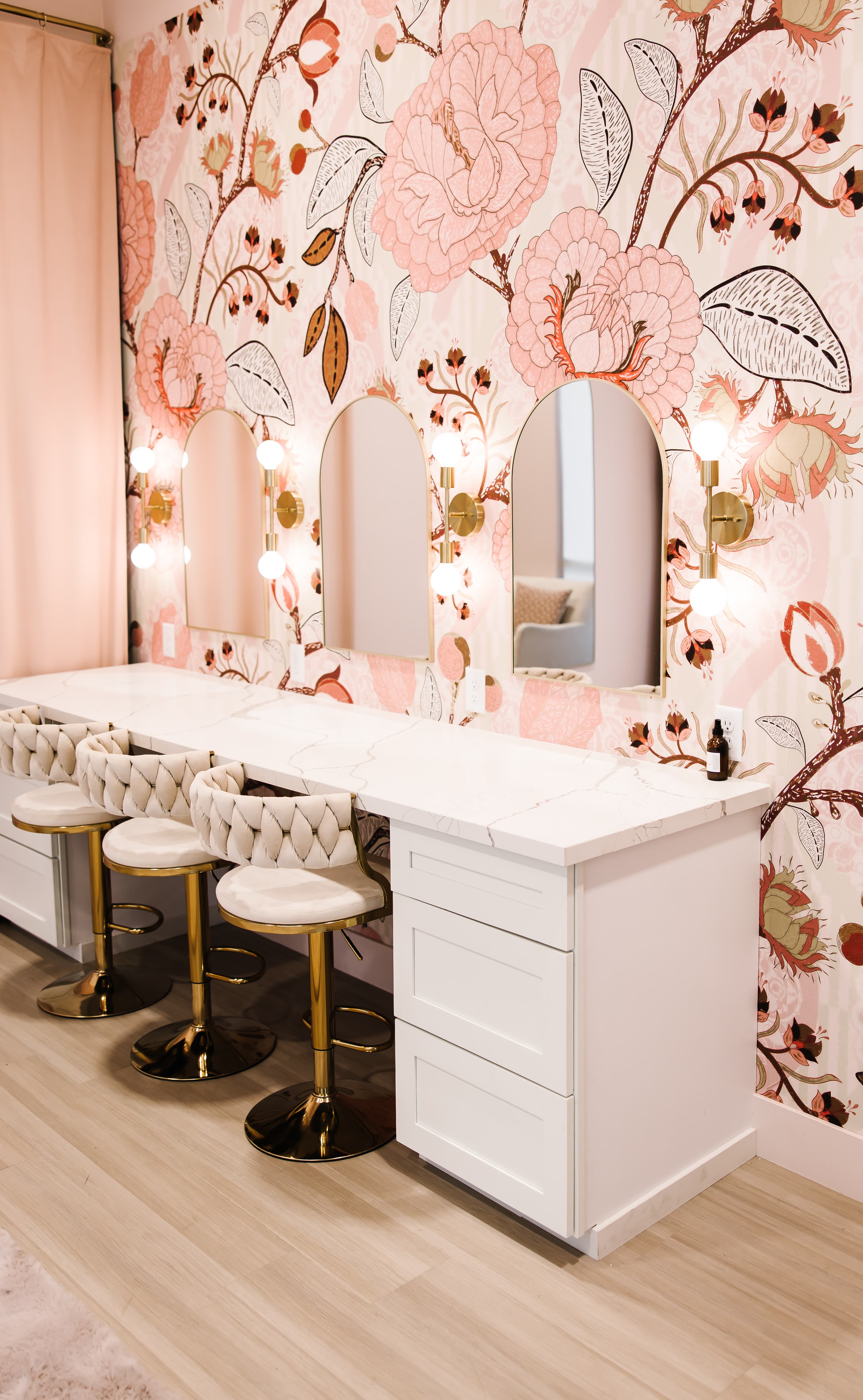 The Aster's elegant bridal suite